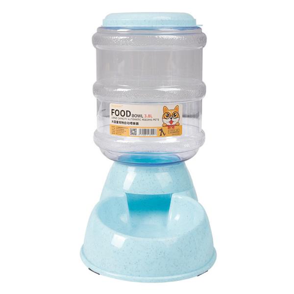 Wet Food Automatic Cat Feeder Bowl With PP Straw Material 3.8L