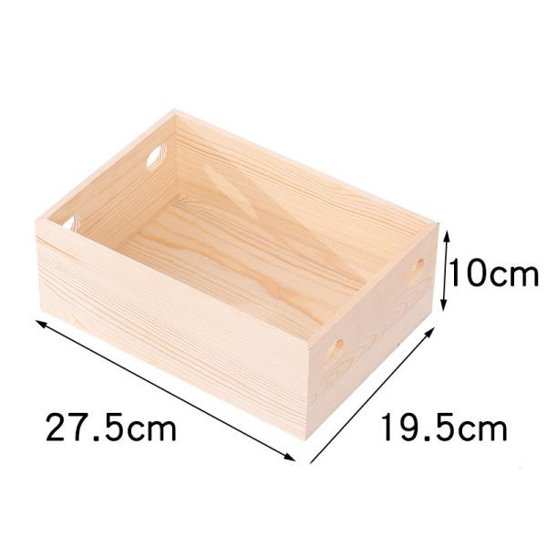 Rainproof Thickened Gift Wooden Box Packaging Reusable Multipurpose