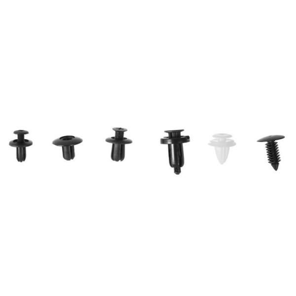 Colorful Plastic Anti Rust 200pcs Car Bumper Clips