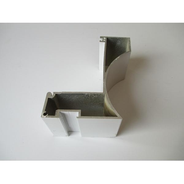 Economic Extruded Aluminum Kitchen Profile White Painted 1m - 7m Length