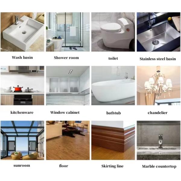 Waterproof And High Viscosity Weatherproof Silicone Sealant Container Wall Panel