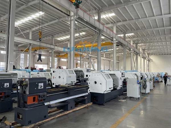 High Precision CK 6163 Lathe Horizontal Flat Bed CNC Lathe 130 Through Bar Precision