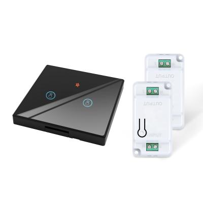 Fire Resistant ABS Homekit Smart Switch AC Powered Two On Off Switches