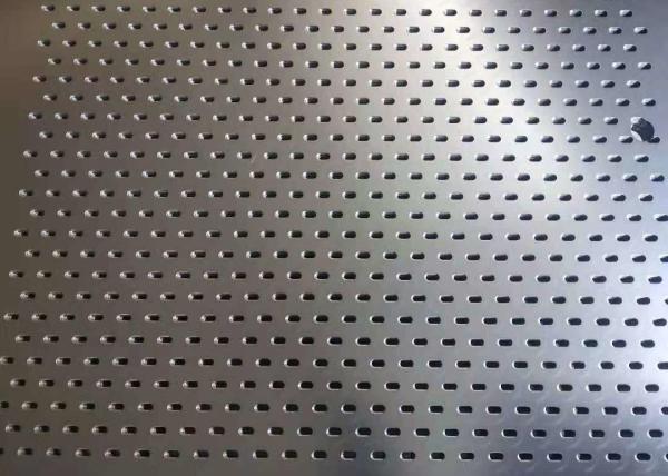 Round Hole Decorative Aluminium Perforated Metal Cladding Powder Coated