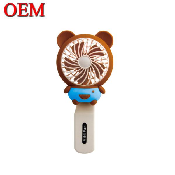Oem Portable Cartoon Fan Mini Rechargeable Fans