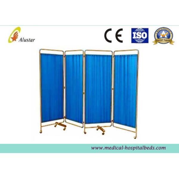 2000*1800 Stainless Steel Hospital Privacy Screens Mobile Folding Hospital Ward Screen (ALS-WS05)