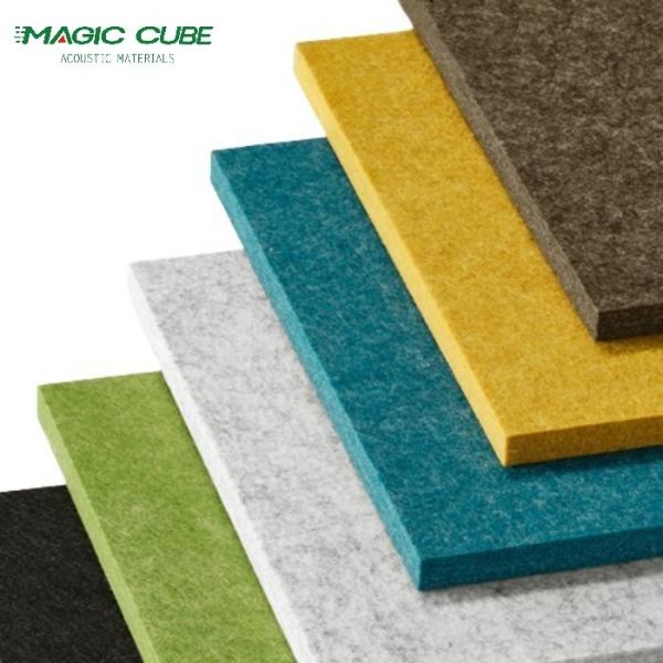 Environmentally Friendly Sound-Absorbing Material Polyester Fiber Acoustic Board