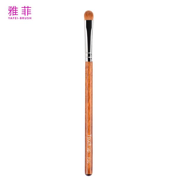 F20 single eyeshadow brush sable hair smudge brush wood handle customize 100% verificado