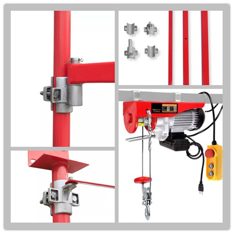 10m/Min 5m/Min Wall Mounted Electric Hoist Lightweight Mini Rope Hoist