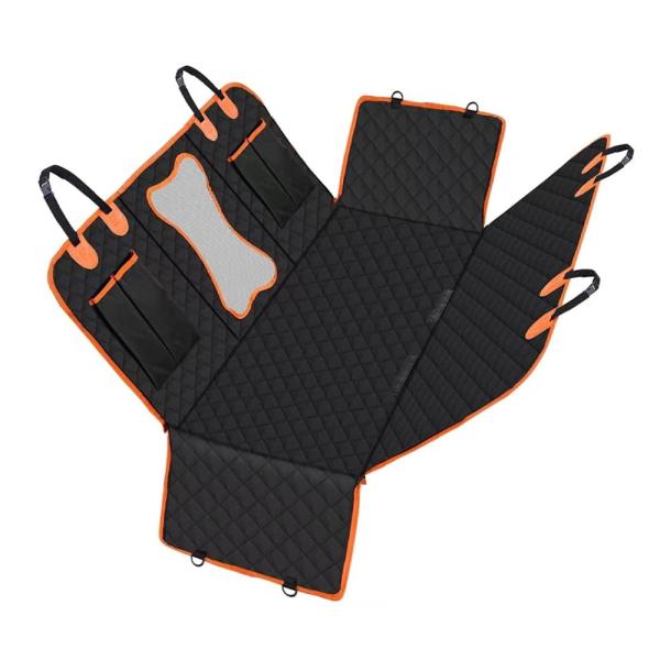 Dog Back Car Seat Cover, Hammock Style With Side Protection, Durable & Waterproof