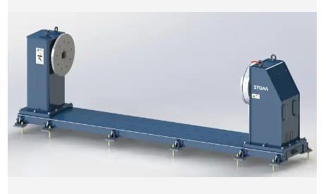10kg Automatic Welding Positioner Turntable Design Electric Head And Tail Frame 10kg