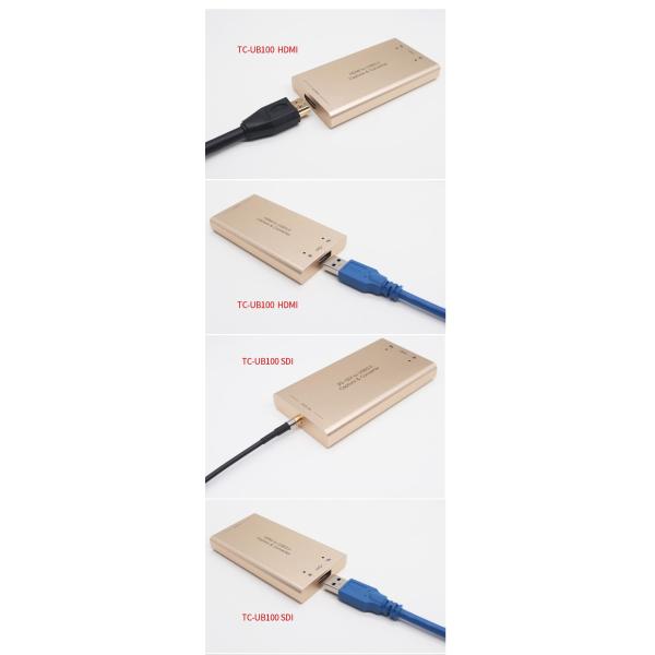 Driverless USB Capture Card For Webcasting 1920x1080P60 Video Streaming