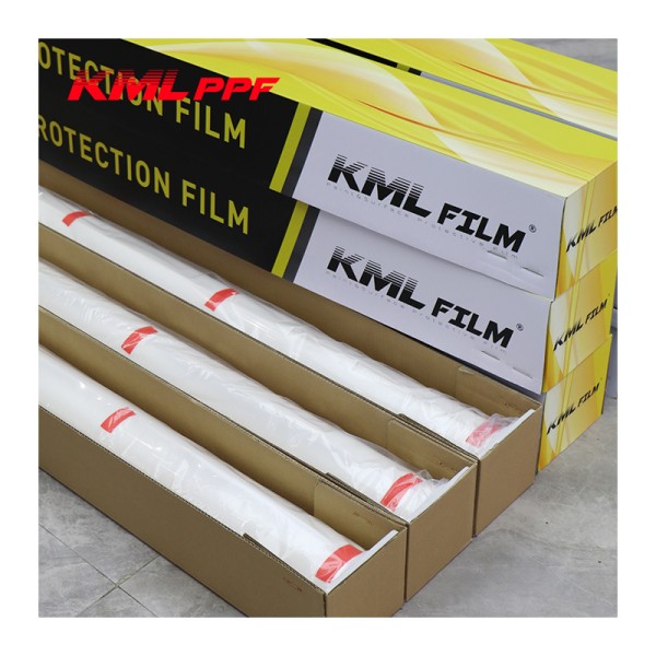 KML 8.5mil 1.52*15m PET/TPU PPF Body Position UV Resistant Self Healing Anti-Scratch with Unique Features Car Protection Film