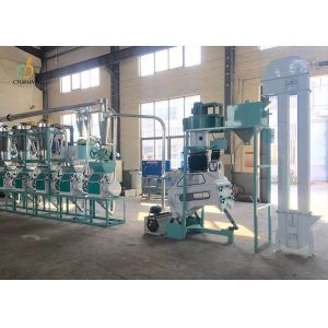 Маиса машины мельницы маиса мозоли 20 Ton/D завод мини филируя и упаковывая