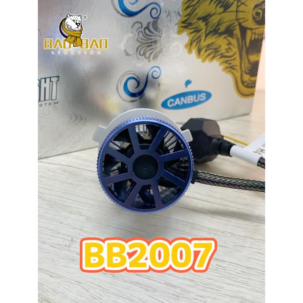 H4 White Flash Metal High Brightness Car Interior Headlight LED Bulb Luces Light