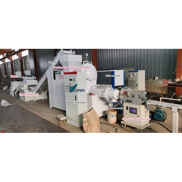 Automatic Soap Plodder Machine Soap Bar/ Bath Making Machine Soap Production Line Soap Stamping And Cutting Machine