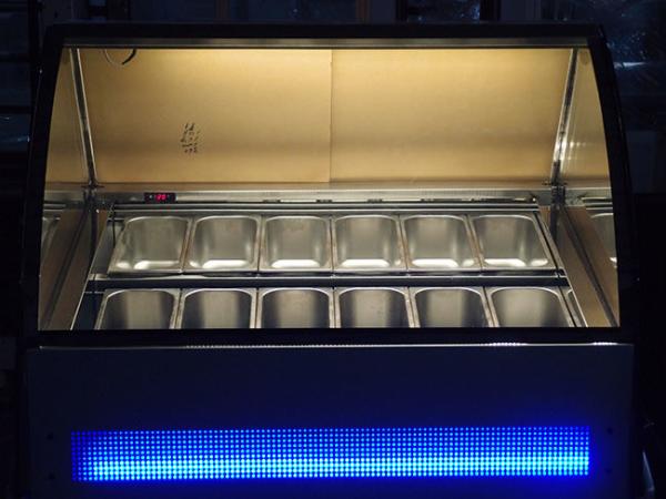 Commercial Ice Cream Display Freezers Refrigeration Equipment Deep Freezer