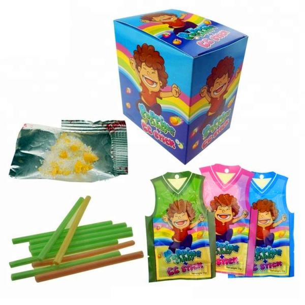 Grape Apple Flavor CC Candy Powder Cloth Shaped Pouch Packed Halal Product