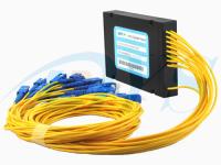 divisor de fibra óptica SC/UPC do único modo de 1 x 16 PLC