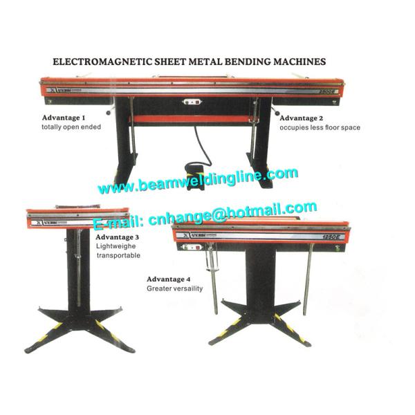 Pneumatic Hydraulic Press Brake Bending Machine For Electromagnetic Sheet