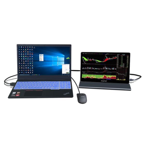 Monitores portáteis do tela táctil do monitor 1920x1080 FHD HDR 13.3inches do jogo