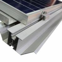 Chanaux de drainage solaire de toit en alliage d'aluminium pour un drainage durable du toit