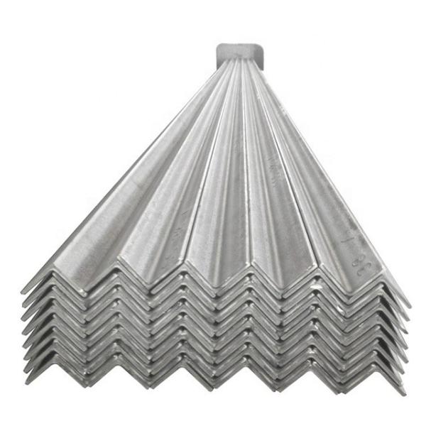 Barra de ângulo de aço galvanizada mergulhada quente do ferro galvanizado dos perfis 3-24mm
