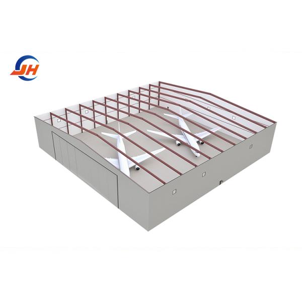 240x250 Size Welding Processing Service Hangar for Private Aircraft Steel Structure Made