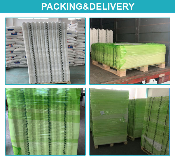 PVC 100% de Vierge de médias de lamelle de tube de colon de traitement de l'eau pp Mateial