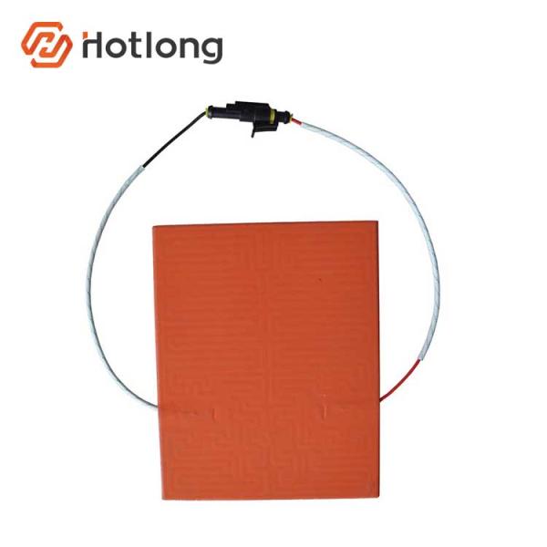High Temperature Furnace 25x25mm Silicone Rubber Heating Pad