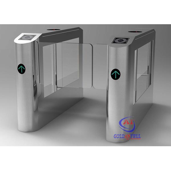 TCP / IP Fast Pass Auto Security Speed Gate Turnstile With RFID Reader DC 24V
