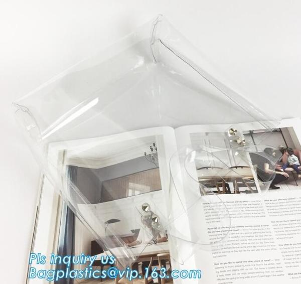 PVC Crossbody Messenger Shoulder Bag Sling Bag, Fashion PVC Transparent Shoulder Bag, PVC Shoulder Bag Travel Gym Tote B