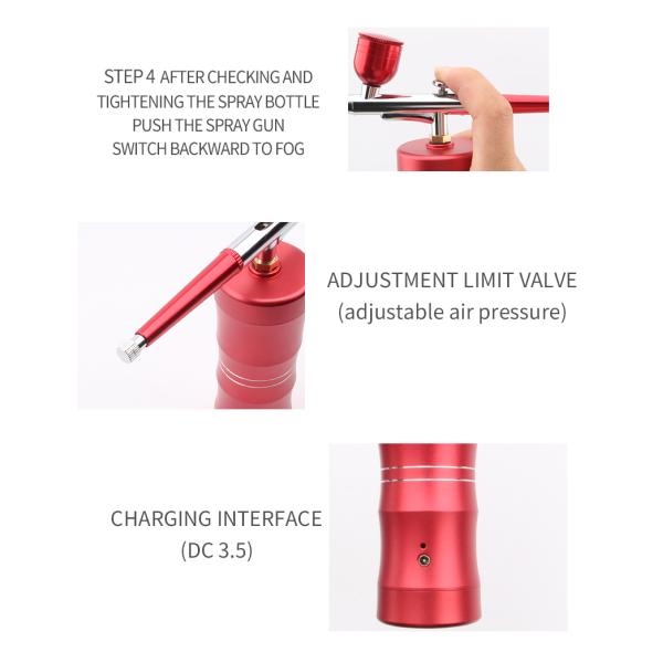 Глубокая очищая электрическая Nano лицевая впрыска дополнительного кислорода воды спрейера тумана