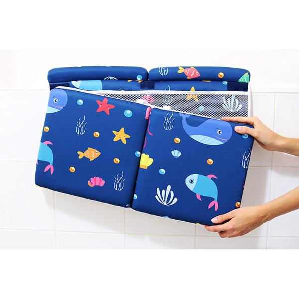 Custom Baby Bath Kneeler Elbow Rest - Thick Padded Kneeling Mat For Baby Tub Bathing