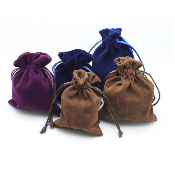 Fashion Large Drawstring Jewelry Pouch Crystal Sheer Fabric For Promotional Packaging