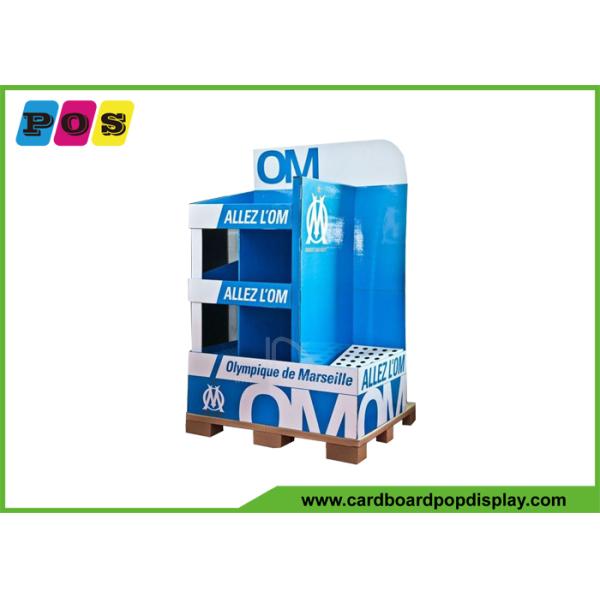 ODM / OEM Stand Up Product Cardboard Pop Displays For Clothes Promotion