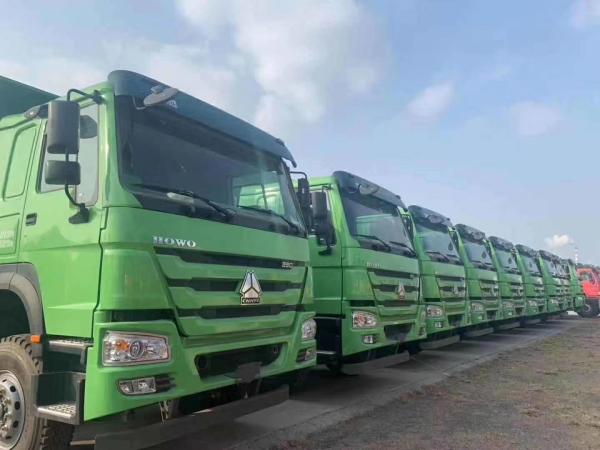 Sinotruk resistente Howo 7 caminhão basculante de 12 veículos com rodas com o motor do Euro 2 e a direção ZF8118