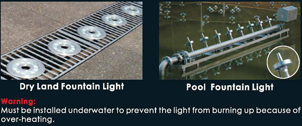 8 свет фонтана светов 9В 27В 316 СС СИД дюйма Φ200мм РГБ 3ин1 подводный
