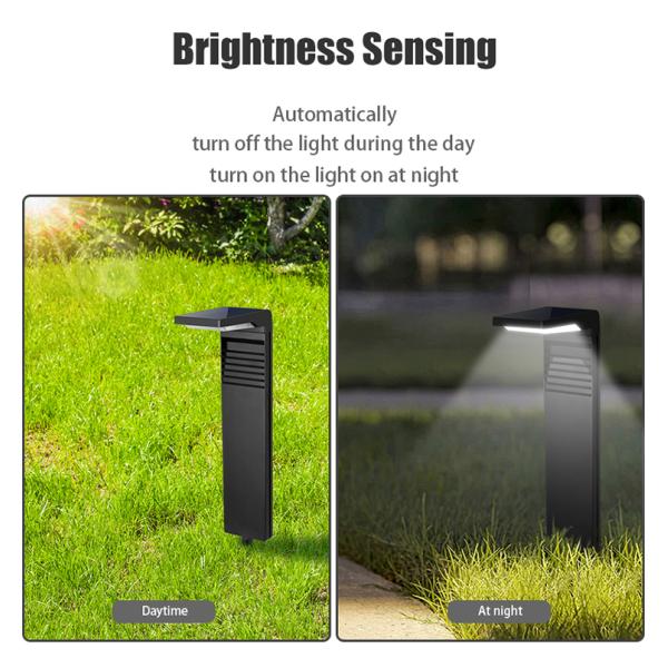 80 Ra Color Rendering Index Solar Lawn Light for Garden Decoration and Outdoor Lighting