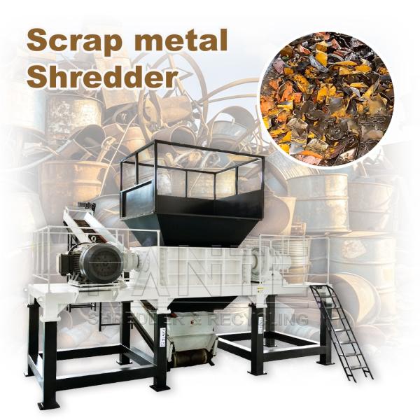 Industrial Solid Waste Shredder Machine Scrap Iron Steel Shredder Machine Car Shrell Shredder Machine