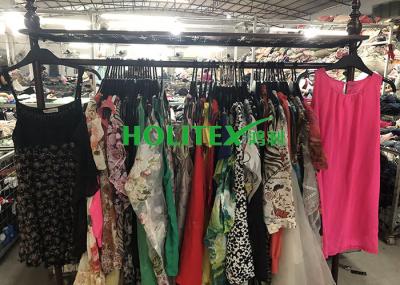 Wearable Second Hand Fashion Clothes Used Ladies Silk Blouses For Summer