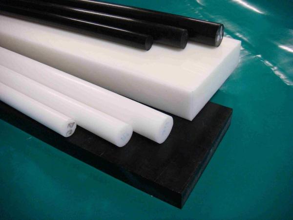 High Hardness Engineering Plastic Products , POM Delrin Rod For Automobile Industry
