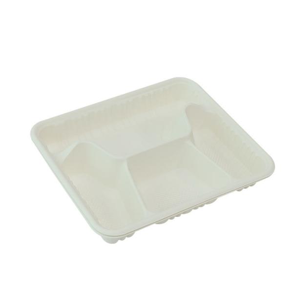 Eco-friendly customized hamburger box fast food grade corn starch clam box container lunch packaging box