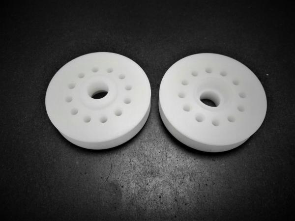 POM CNC Medical Parts 3D Printed Plastic Structural Roller Shaft Gear