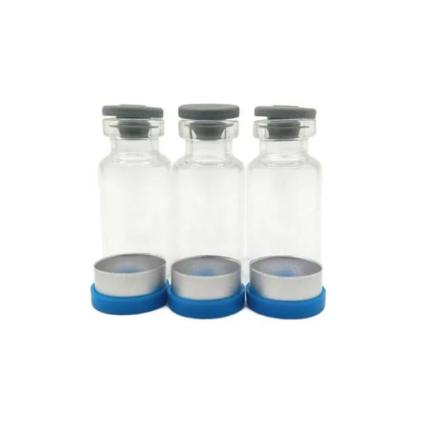 Medical Brown Sterile Empty Vials 10ml Amber Glass Vials With Flip Off Seals