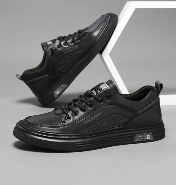 Synthetic Leather Men Casual Shoes PVC Sole Men Leather Shoes 39 40 41 42 43 44 Size
