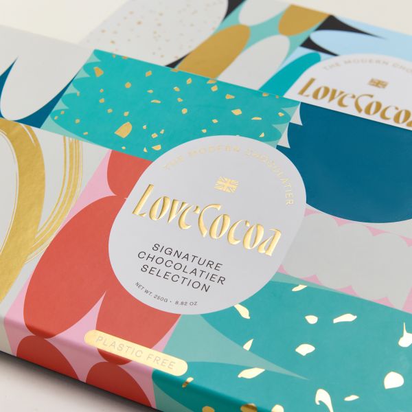 Personalized Food Packaging Box Folding Chocolate Paper Box With Logo Printing