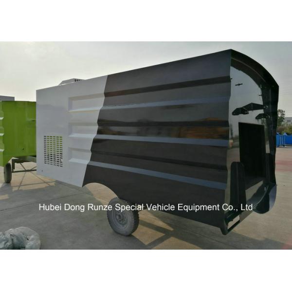 Strong Steel Custom Truck Bodies For Outdoor ISUZU Road Sweeper Truck