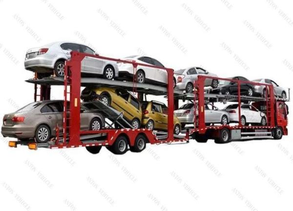 5/6/7/8 Cars Carrier Transport Semi Trailer Car Transporter Trailer and Customization