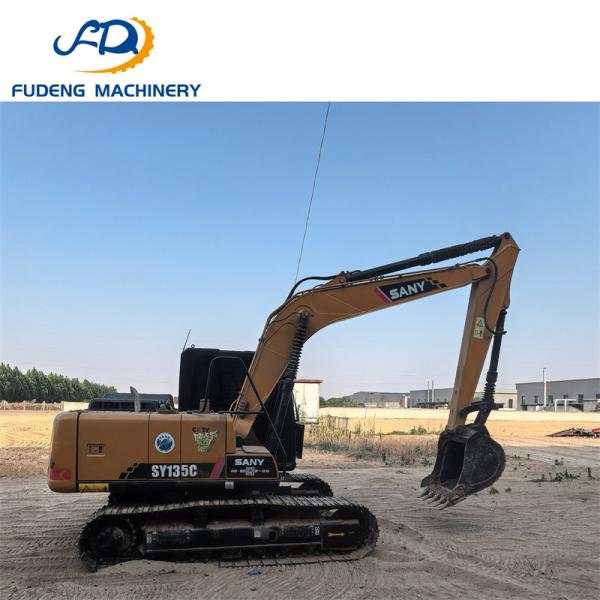 High Quality Certified Used SANY135C Excavator with Reliable Engine Excavator for Consistent Work